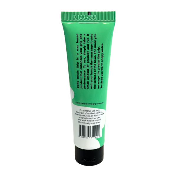 Henselite Betts Lawn Bowls Grip Tube Back