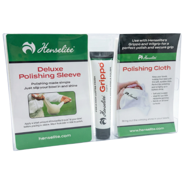 Henselite Lawn Bowls Polishing Accessory Kit