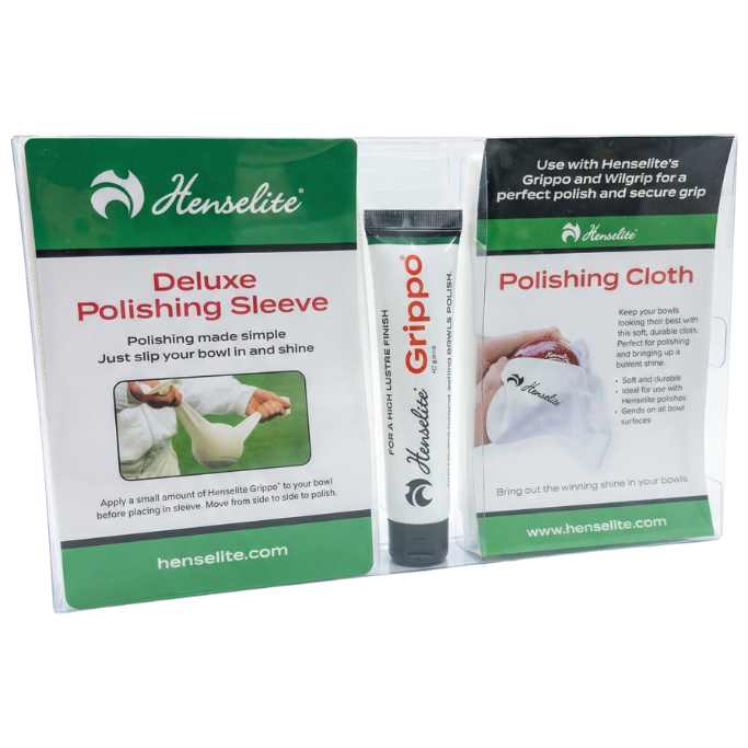 Henselite Lawn Bowls Polishing Accessory Kit Henselite Lawn Bowls Polishing Accessory Kit