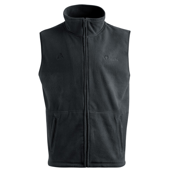 Henselite Fleecy Unisex Thermacore Vest Black Front