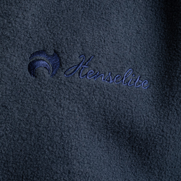 Henselite Fleecy Unisex Thermacore Vest Slate Blue Left Chest