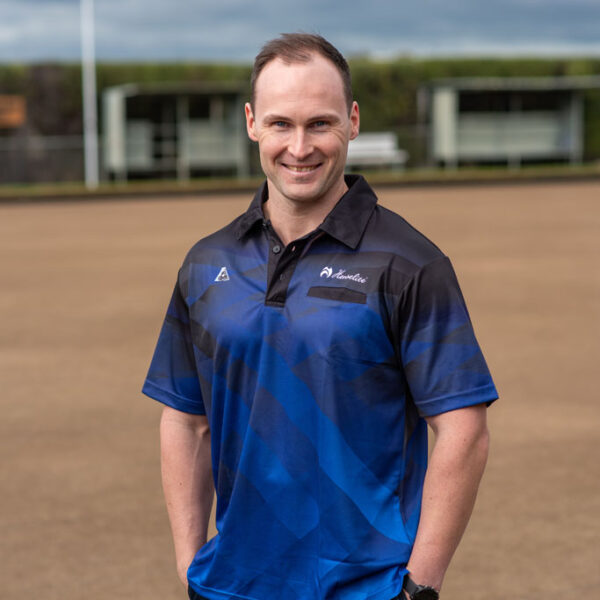 Henselite Spectrum Men's Polo Black Blue Henselite_Spectrum_Men's_Polo_Black_Blue_1