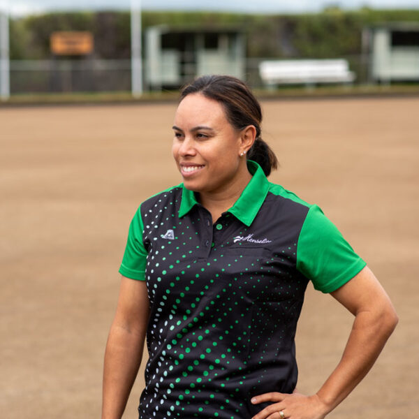 Henselite Velocity Women’s Polo Black Green White Henselite_Velocity_Women’s_Polo_Black_Green_White_6