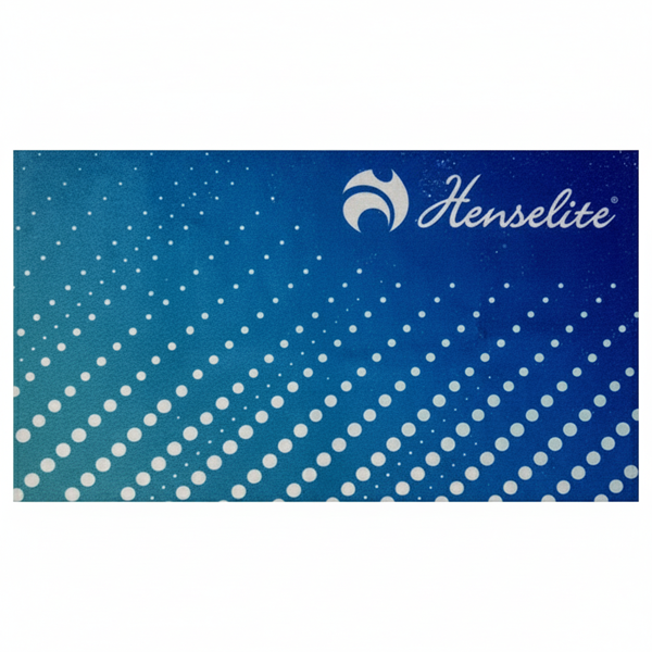 Henselite Dri Tec Towel Velocity Blue Mint Front