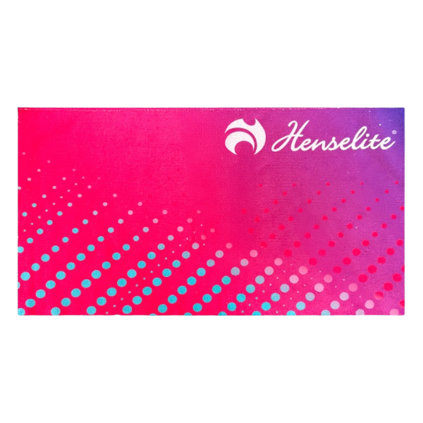 Henselite Dri Tec Towel Velocity Purple Pink Sky