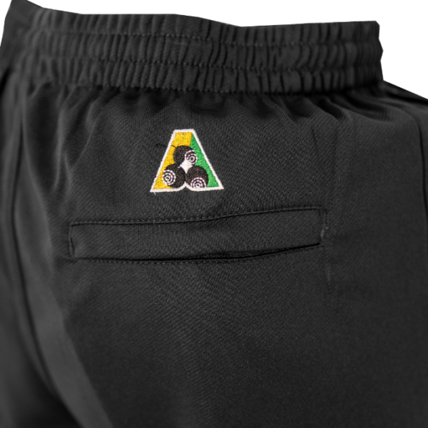 Active Bowls Bowlswear Drawstring Shorts Black BA Logo