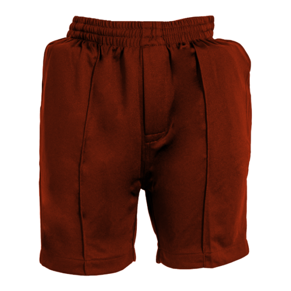 Active Bowls Bowlswear Drawstring Shorts Maroon Front
