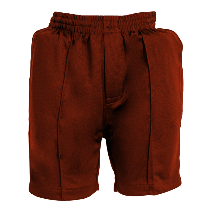 Active Bowls Bowlswear Drawstring Shorts Maroon Front