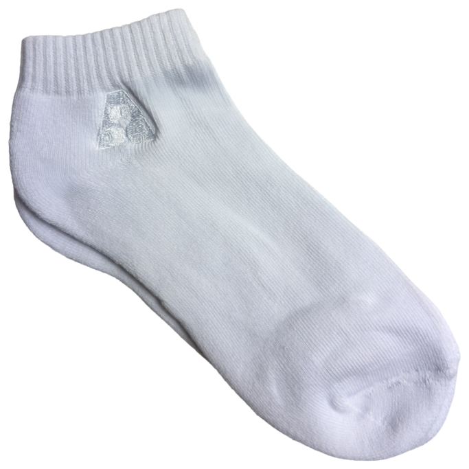 Henselite Performance Anklet Sock White Single